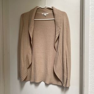 Draped cardigan